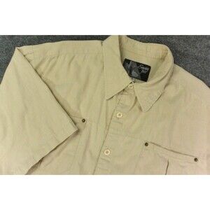 Smokey Joes Shirt Mens `XL Tan Safari